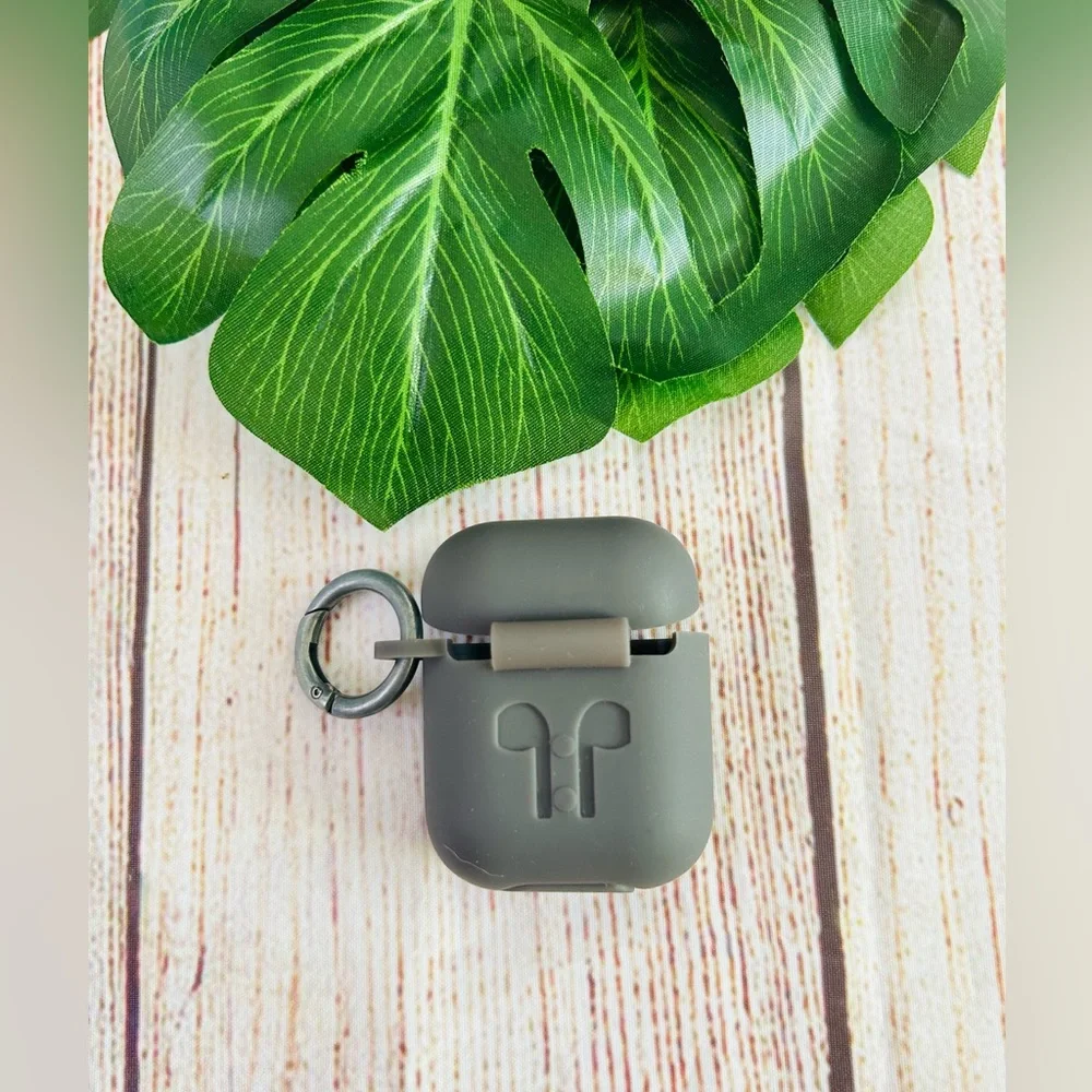 AirPods Apple Grey Silicone Case Cover